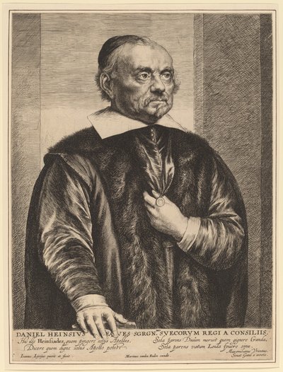 Daniel Heinsius door Jan Lievens