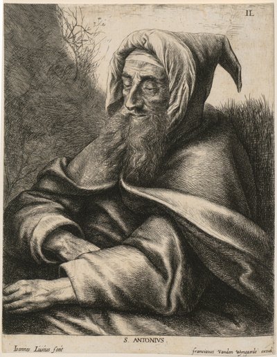 Sint-Antonius door Jan Lievens