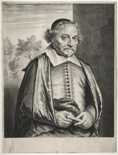 Justus Vondel door Jan Lievens
