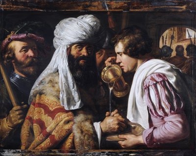 Pilatus wast zijn handen door Jan Lievens