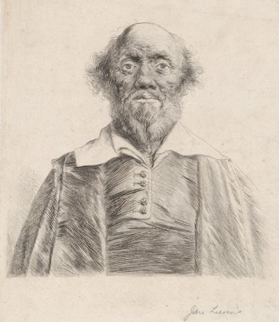 Portret van Robert South door Jan Lievens