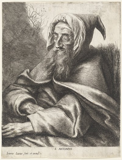 Sint-Antonius door Jan Lievens