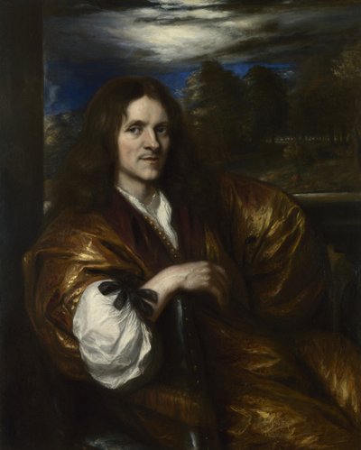 Zelfportret, ca. 1638 door Jan Lievens