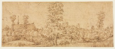 Bomen voor een dorp, derde kwart 17e eeuw door Jan Lievens