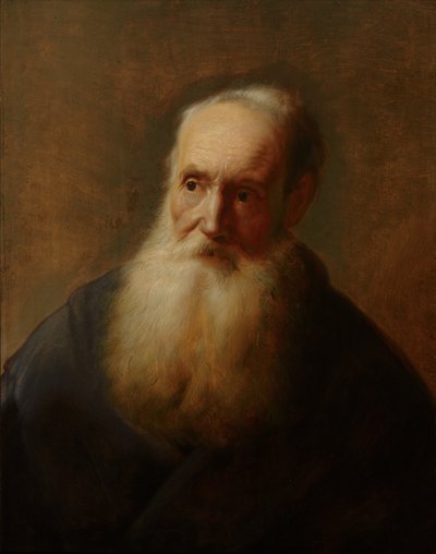 Tronie van een oude man door Jan Lievens