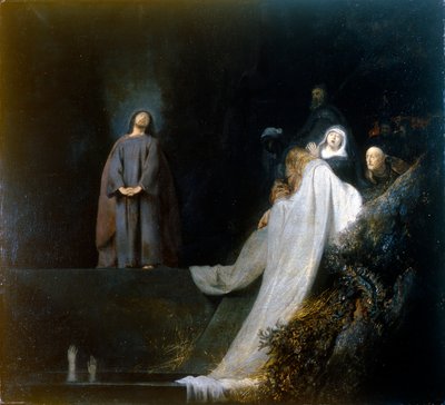 De opwekking van Lazarus door Jan Lievensz.