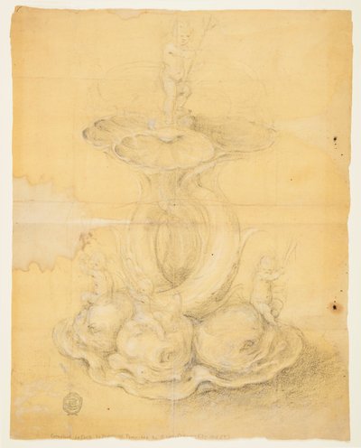 Ontwerp voor een Middelpunt door Jan Lutma