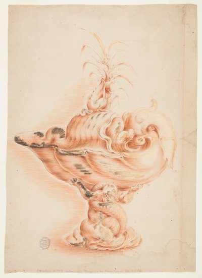 Ontwerp voor een Fantastische Beker door Jan Lutma