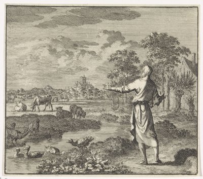 Embleem: weiland door Jan Luyken