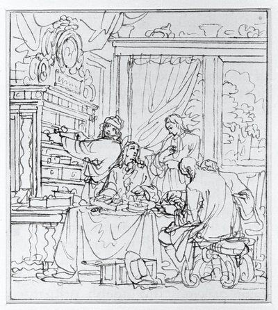 Het kabinet door Jan Luyken