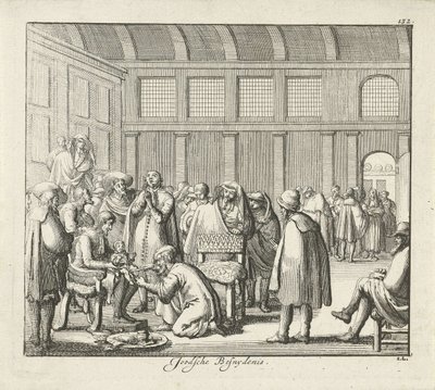 Joodse besnijdenis door Jan Luyken