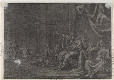 Plaag der duisternis door Jan Luyken