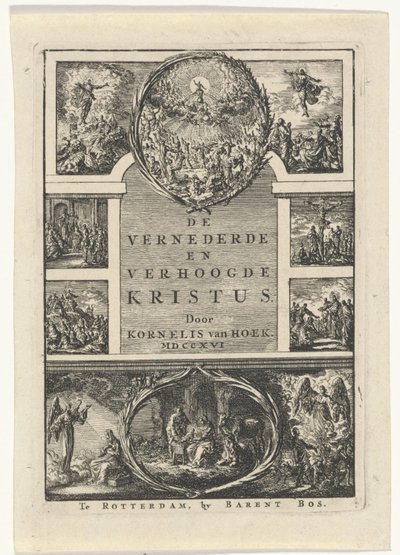 Titelpagina voor: Kornelis van Hoek