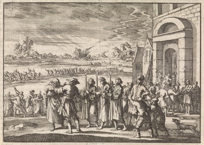 Vervolging van Protestanten in Frankrijk, 1672 door Jan Luyken