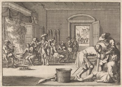 Vervolging van hervormden in Frankrijk, 1685 door Jan Luyken
