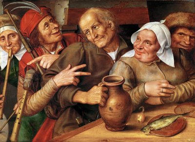Een vrolijk gezelschap door Jan Massys