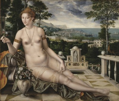 Venus van Cythera door Jan Massys or Metsys