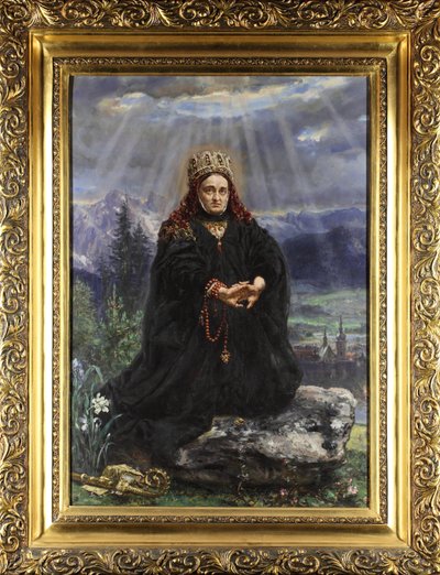 Sint-Kinga van Polen door Jan Alojzy Matejko