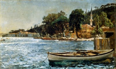 Uitzicht op Bebek bij Constantinopel door Jan Alojzy Matejko