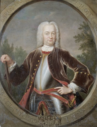 Portret van Gustaaf Willem, Baron van Imhoff, Gouverneur-Generaal van de VOC door Jan Maurits Quinkhard