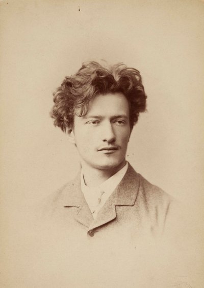 Portret van de componist Ignacy Jan Paderewski 1860-1941, ca. 1883 door Jan Mieczkowski