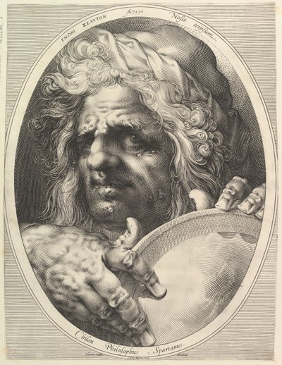 Chilon, wetgever en filosoof van Sparta, ca. 1615 door Jan Muller