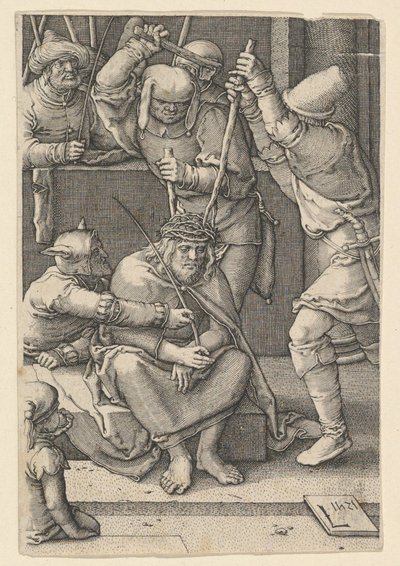 Christus met Doornenkroon kopie door Jan Muller