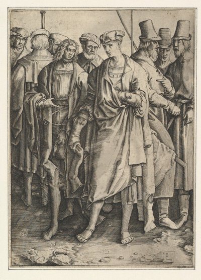 Groep Gewapende Mannen kopie, n.d. door Jan Muller