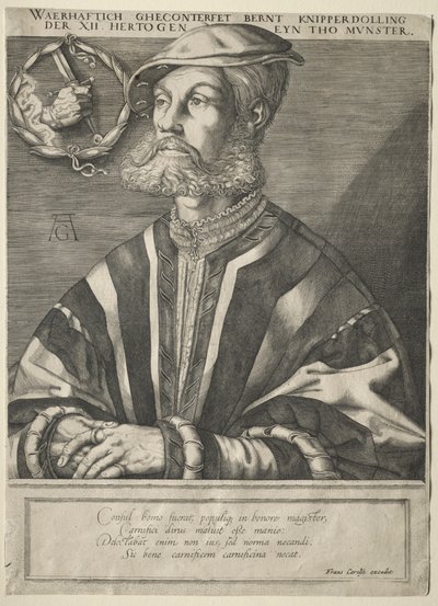 Portret van Bernard Knipperdolling door Jan Muller