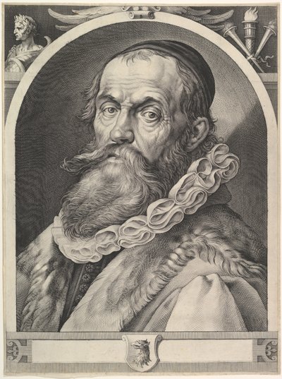 Portret van Hendrick Goltzius door Jan Muller