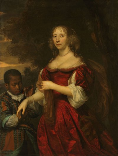 Margaretha van Raephorst, 1668 door Jan Mytens or Mijtens