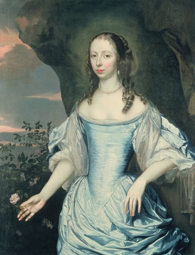 Portret van een dame, 1662 door Jan Mytens or Mijtens