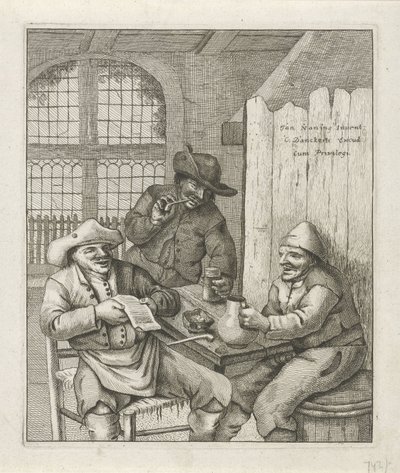 Boerengezelschap door Jan Naning