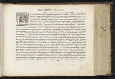 Van de vier Monarchen door Jan Philipsz Schabaelje