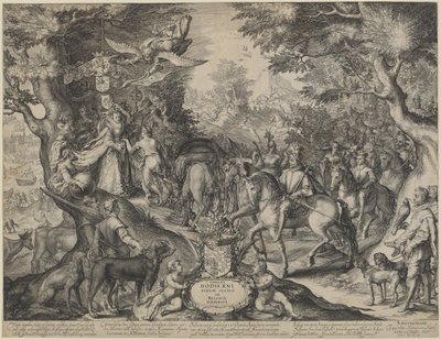 Allegorie van de Bloeiende Staat van de Verenigde Provinciën door Jan Pietersz Saenredam