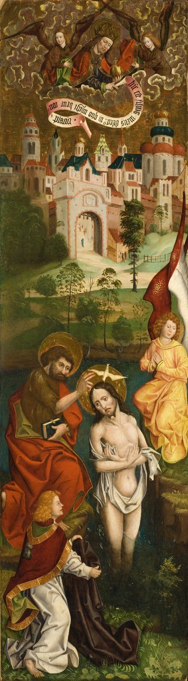 Doop van Christus door Jan Polack