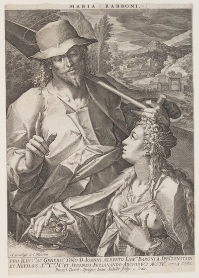 Noli Me Tangere door Jan Sadeler I