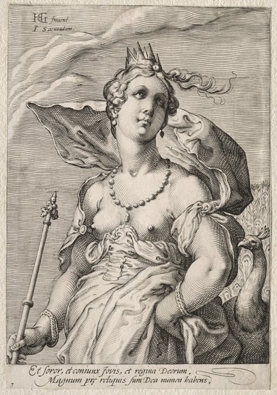 Juno door Jan Saenredam