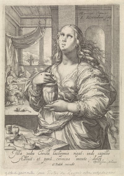 Maria Magdalena door Jan Saenredam