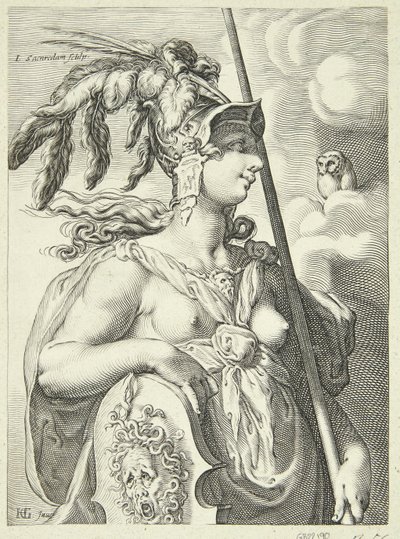 Pallas door Jan Saenredam