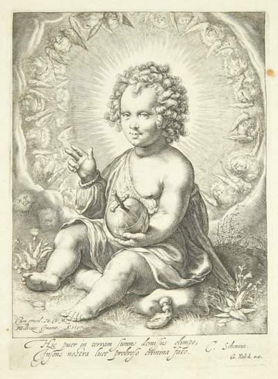Salvator Mundi door Jan Saenredam