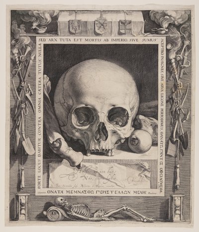 Vanitas door Jan Saenredam