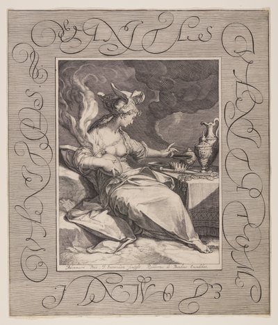 Vanitas Vanitatum et Omnia Vanitas door Jan Saenredam