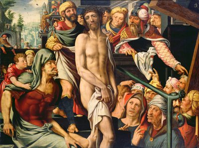 De Bespotting van Christus door Jan Sanders van Hemessen