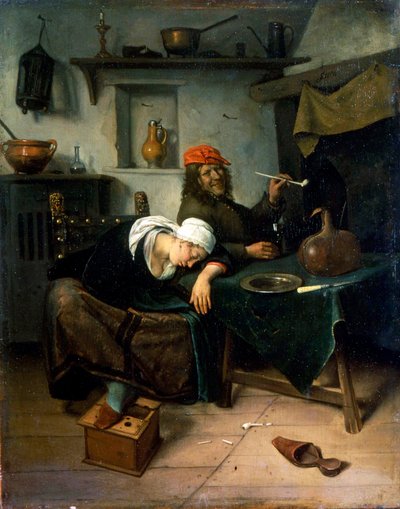 De Nietsnutten, ca. 1660 door Jan Steen