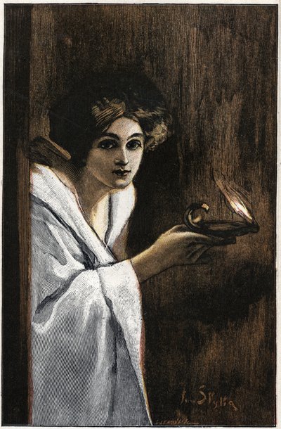 Illustratie door Jan Styka (1858-1925) voor de roman 