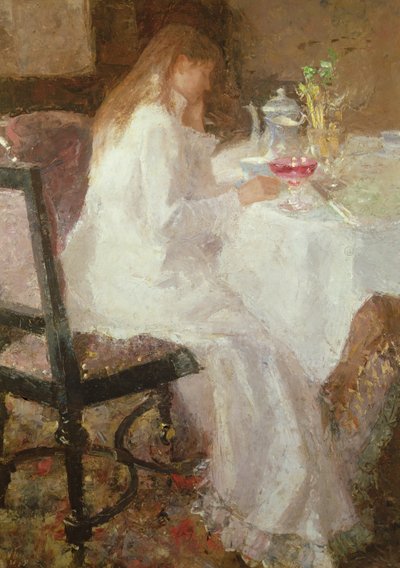 Aan de Ontbijttafel door Jan Toorop