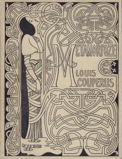 Omslagontwerp Metamorfoze door Louis Couperus, 1897 door Jan Toorop