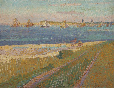 De Schelde bij Veere door Jan Toorop