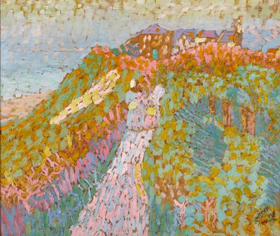 De duinen bij Domburg, 1908 door Jan Toorop